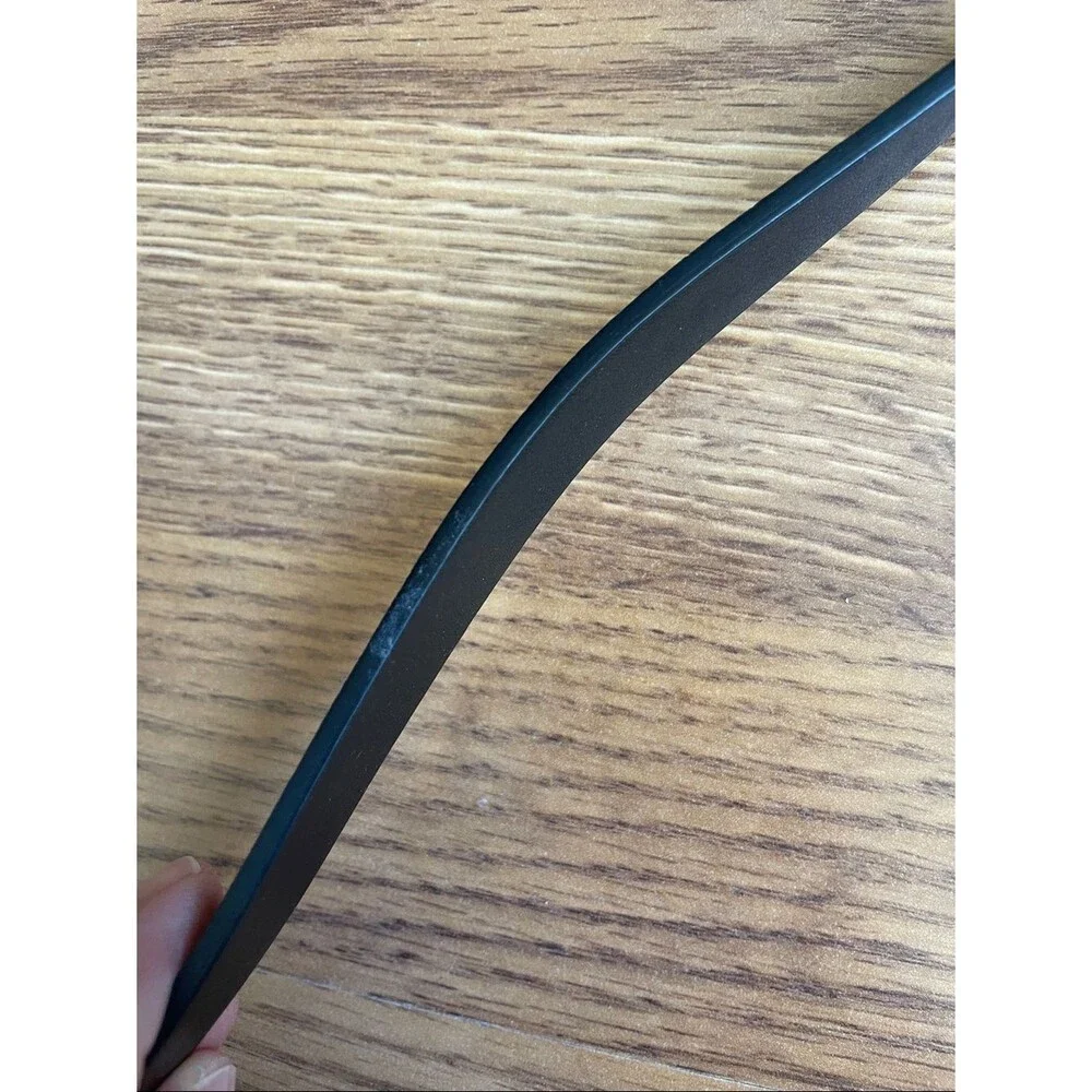 Calvin Klein Women's Monogram Buckle Belt Black